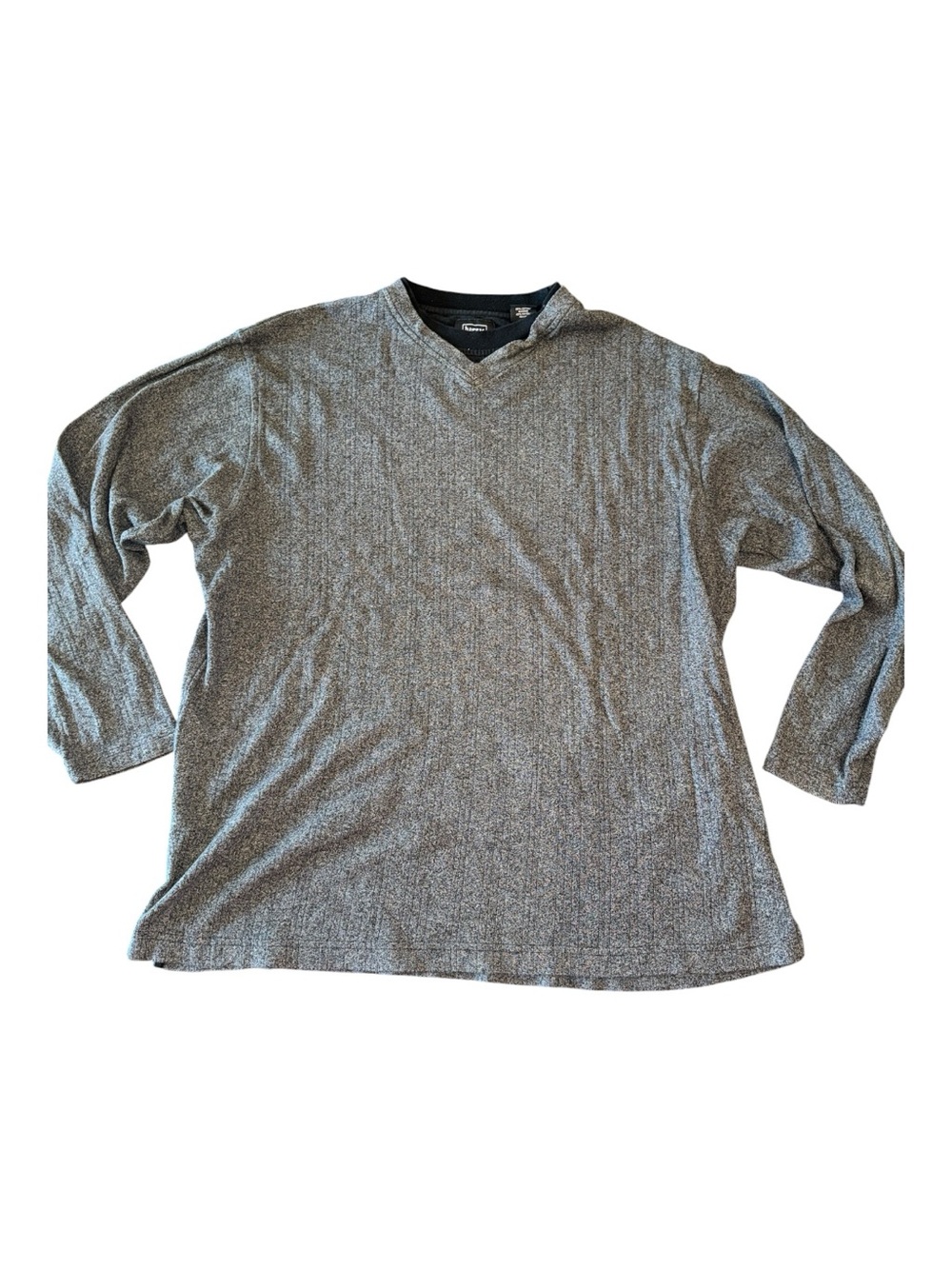 Haggar Men's Heather Gray V-Neck Sweater